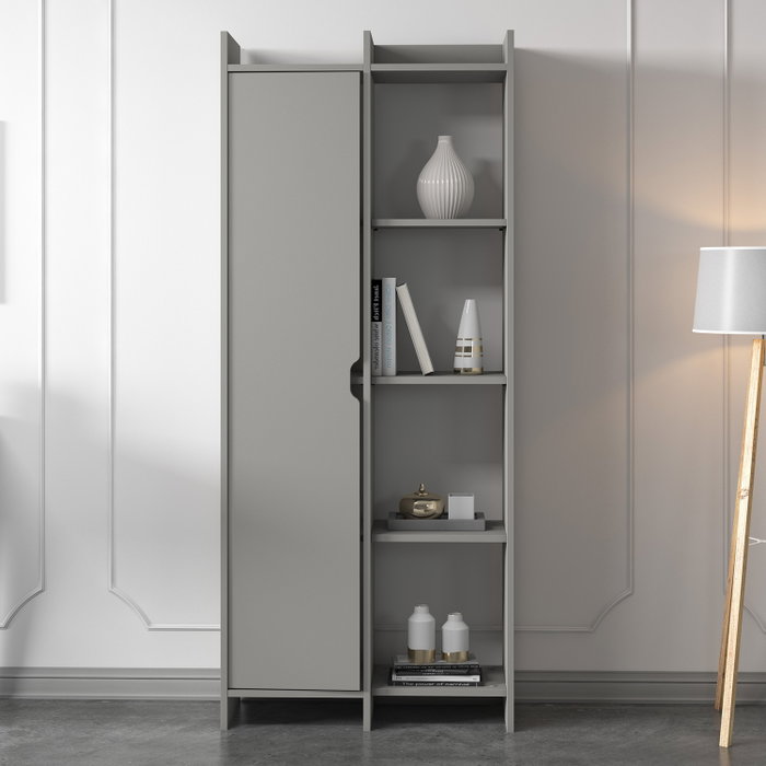 Hanah Home Estantería Gris